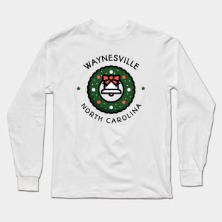 Waynesville, North Carolina Christmas Long Sleeve T-Shirt